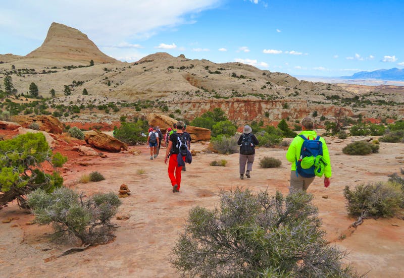 Wanderung im Capitol Reef Nationalpark - ©Eberhardt TRAVEL - Jürgen Schmeißer