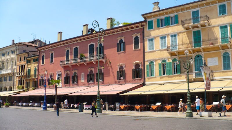 Verona - Piazza Bra - ©Sabine Herda