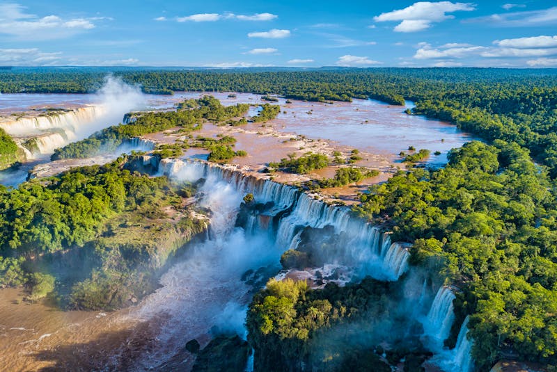 Iguazu Wasserfälle von oben - ©©zaschnaus - stock.adobe.com