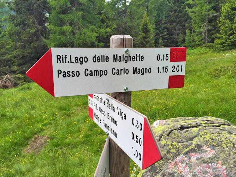 Wanderung zum Lago delle Malghette im Adamello Brenta Naturpark - ©Eberhardt TRAVEL