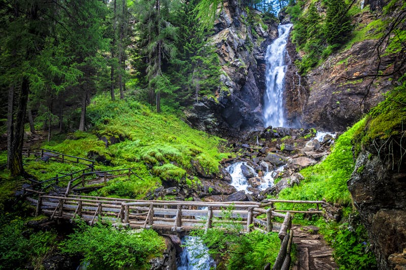 Saent Wasserfälle im Nationalpark Stilfserjoch - ©©tiero - stock.adobe.com