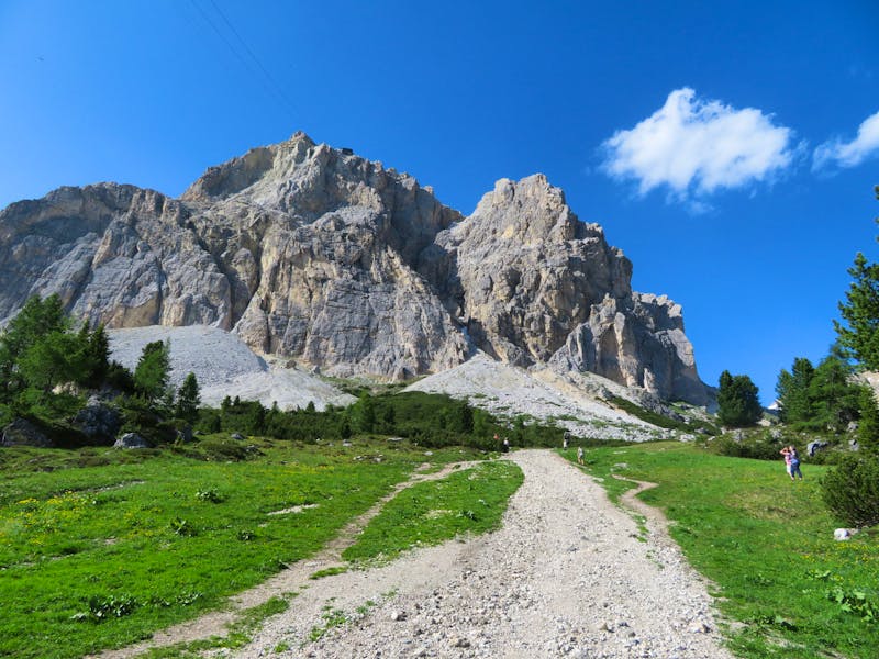 Blick zum Lagazoui - ©Jürgen Schmeißer