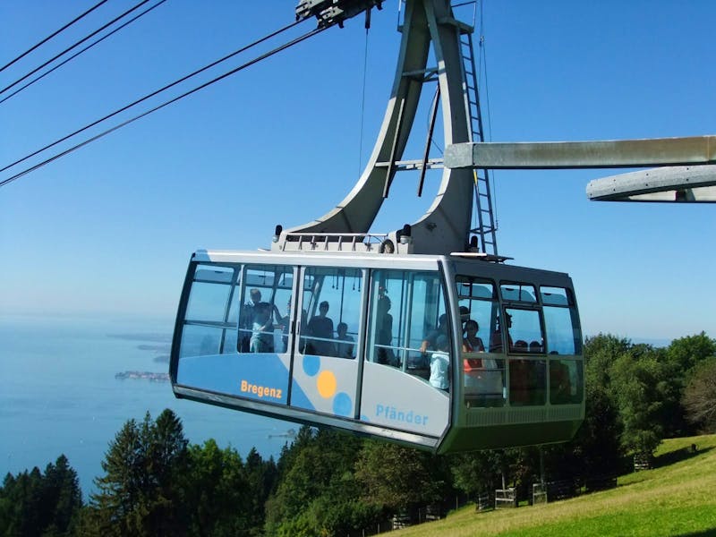 Kabinenbahn auf den Pfänder bei Bregenz - ©Eberhardt TRAVEL - Martina Pötschke