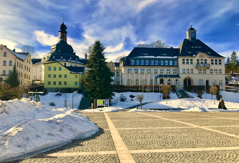 Marktplatz in Klingenthal - Vogtland - ©©André Franke - stock.adobe.com