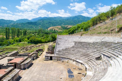 Römisches Theater in Heraclea Lyncestis in Bitola &ndash; &copy; ©David Johnston - stock.adobe.com