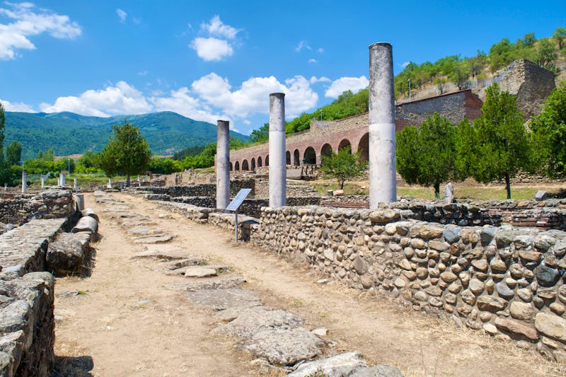 Ausgrabungsstätte Heraclea Lyncestis in Bitola - ©©David Johnston - stock.adobe.com
