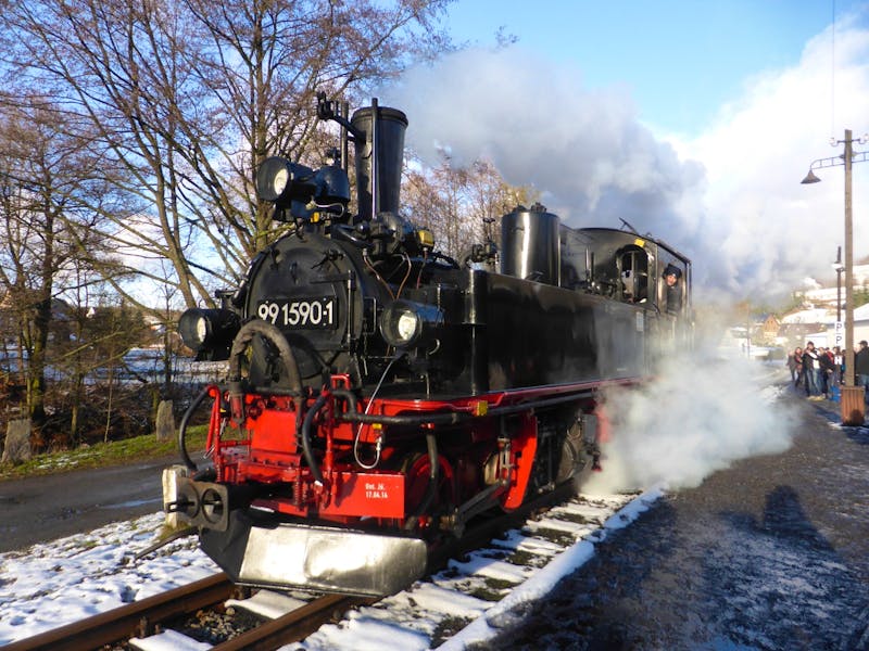 Zugfahrt mit der Preßnitztalbahn - ©Eberhardt TRAVEL - Birgit Hornung