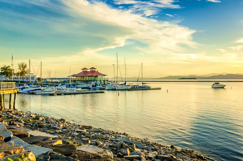 Burlington am Lake Champlain - Neuengland - ©©alpegor - stock.adobe.com