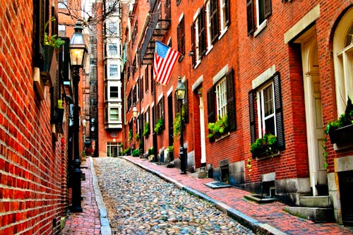 Stadtviertel Beacon Hill in Boston &ndash; &copy; ©Chee-Onn Leong - stock.adobe.com