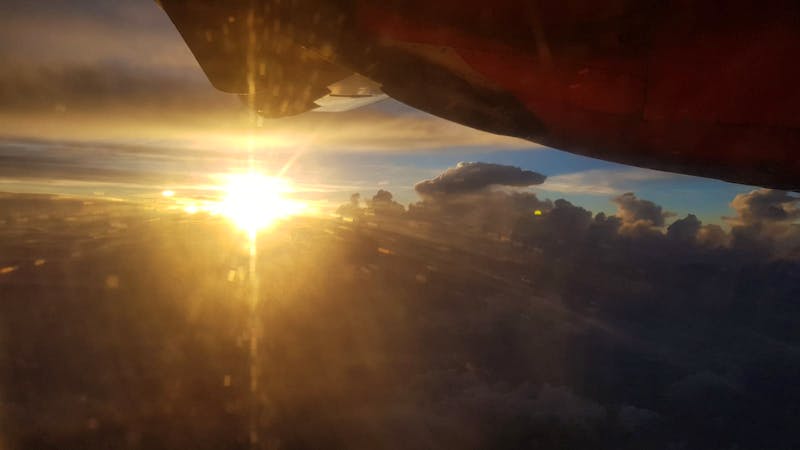 Rückflug - ©Patrick Fritzsche