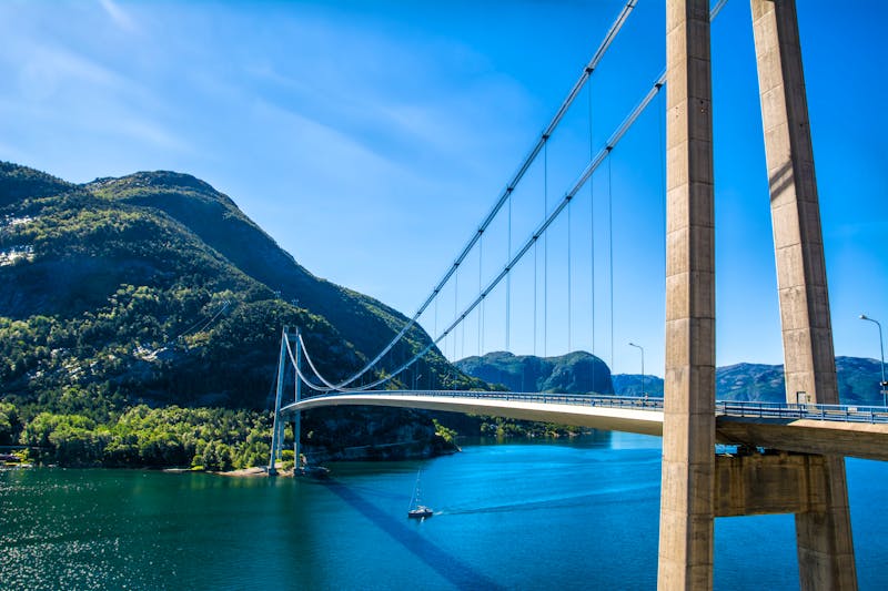 Brücke am Hardangerfjord  - ©©olenatur - stock.adobe.com