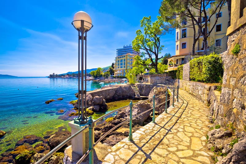 Küsten-Wandwerweg in Opatija - Istrien - ©©xbrchx - stock.adobe.com