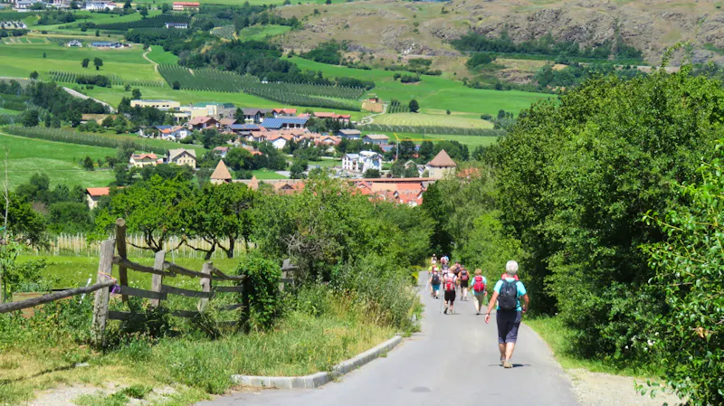 Ziel in Sicht: Glurns - &copy;Doreen Päßler