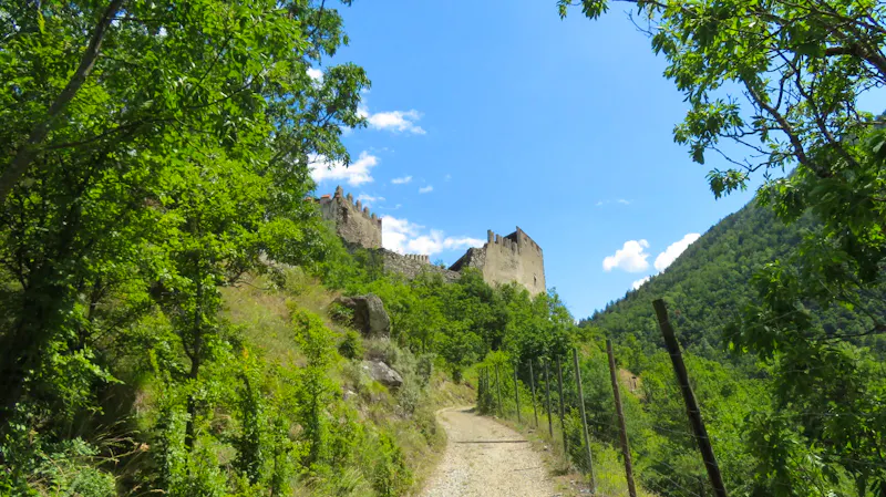 Burgruine Obermontani - &copy;Doreen Päßler