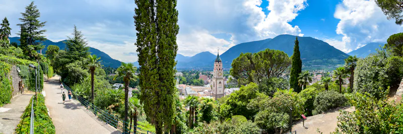 Panorama Stadt Meran in Südtirol - &copy;©Henry Czauderna - stock.adobe.com