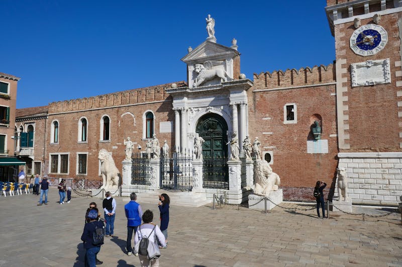Venedig - Arsenal Hauptportal - ©Philipp Schmitz