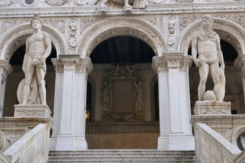 Venedig - Treppe im Dogenpalast  - ©Philipp Schmitz