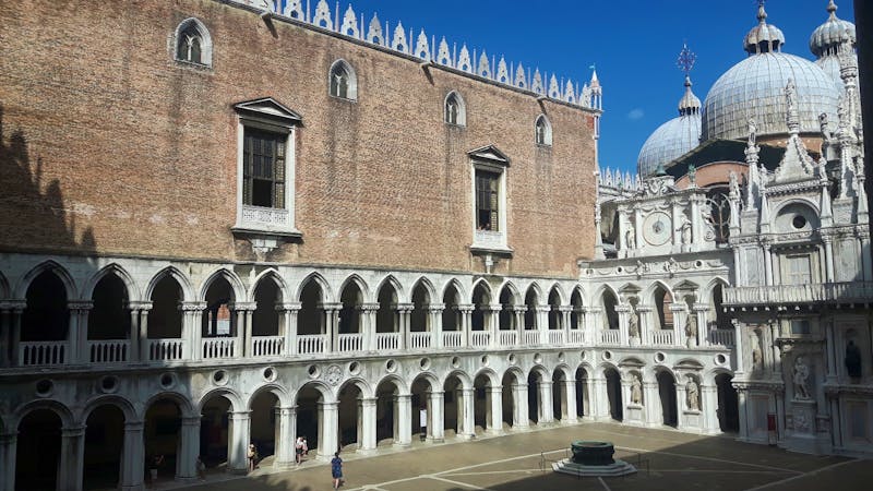 Venedig - Dogenpalastes- Innenhof - ©Katrin Deutschbein