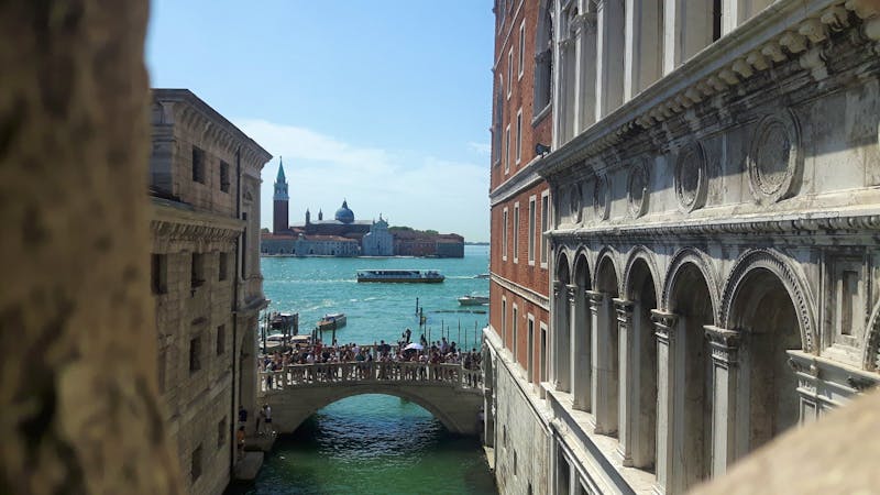 Venedig - Dogenpalastes - Blick von der Seufzerbrücke - ©Katrin Deutschbein