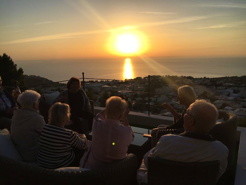 Capri - Abschlussabendessen in Anacapri - ©Patrick Fritzsche