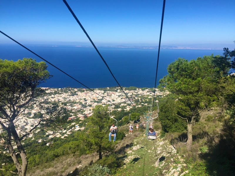 Abfahrt Monte Solaro nach Anacapri - ©Patrick Fritzsche
