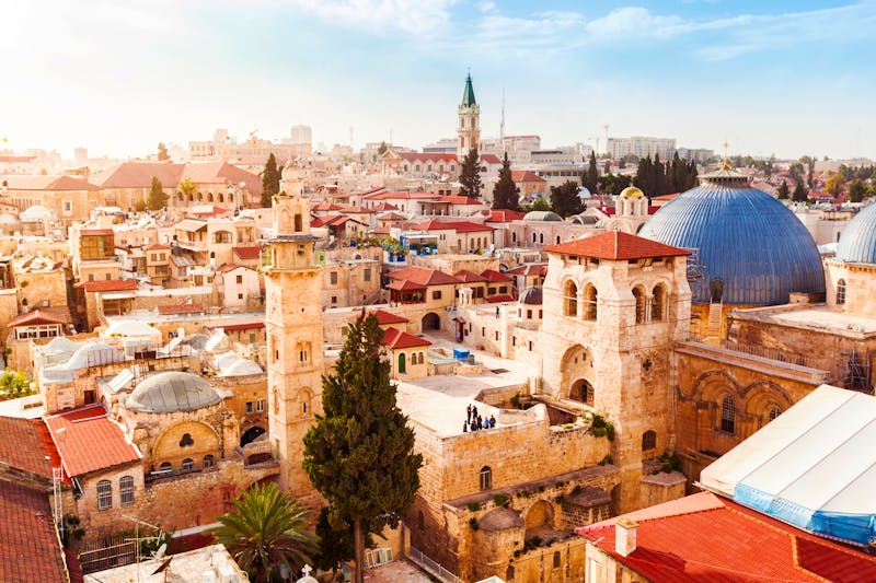 Altstadt von Jerusalem mit Grabeskirche - ©©LALSSTOCK - stock.adobe.com