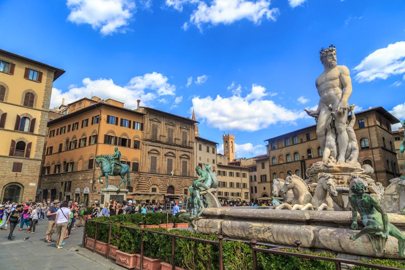 Florenz - Piazza della Signoria - ©GeniusMinus - stock.adobe.com