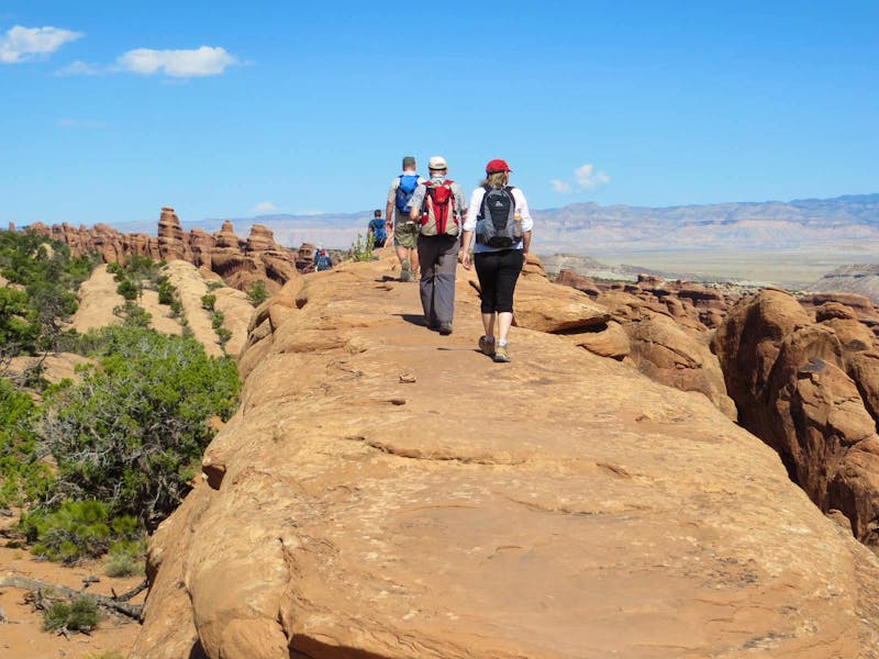 Wandern im Arches Nationalpark - ©Eberhardt TRAVEL - Jürgen Schmeißer