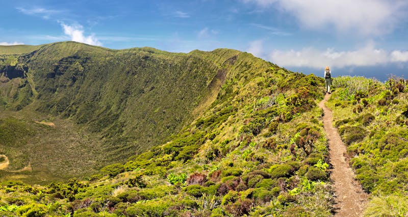 Wanderung am Vulkan Caldeirao auf Faial - ©©Henner Damke - stock.adobe.com