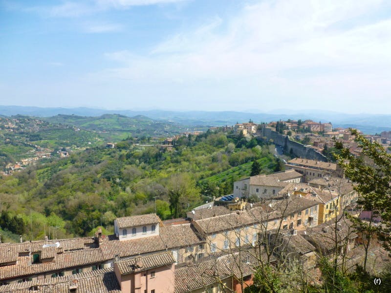 Blick auf Perugia - ©Eberhardt TRAVEL GmbH