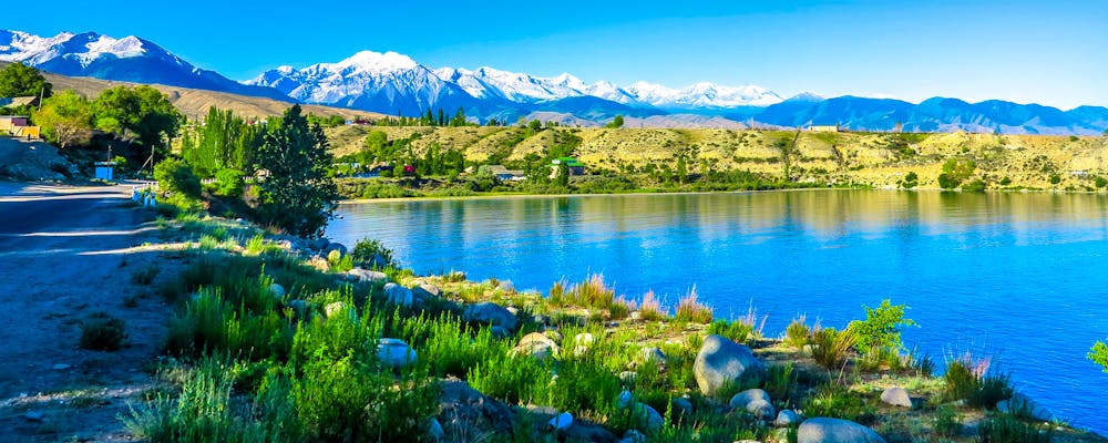 Am Issyk Kul-See in Kirgisistan (Kirgistan) – © Aleksandar - stock.adobe.com