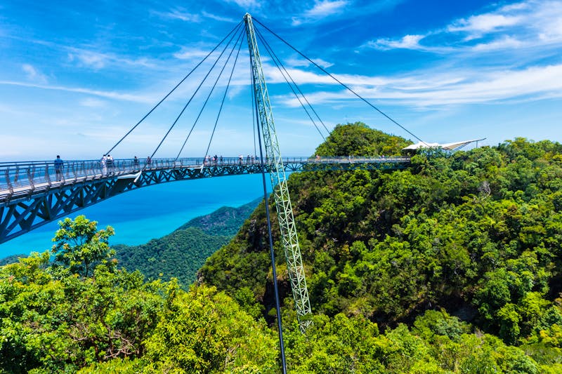 Sky bridge on Langkawi island - ©Leonid - stock.adobe.com