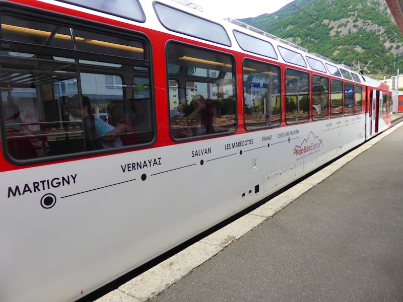 Mont Blanc Express - Martigny - Chamonix - ©Claudia Bernhardt