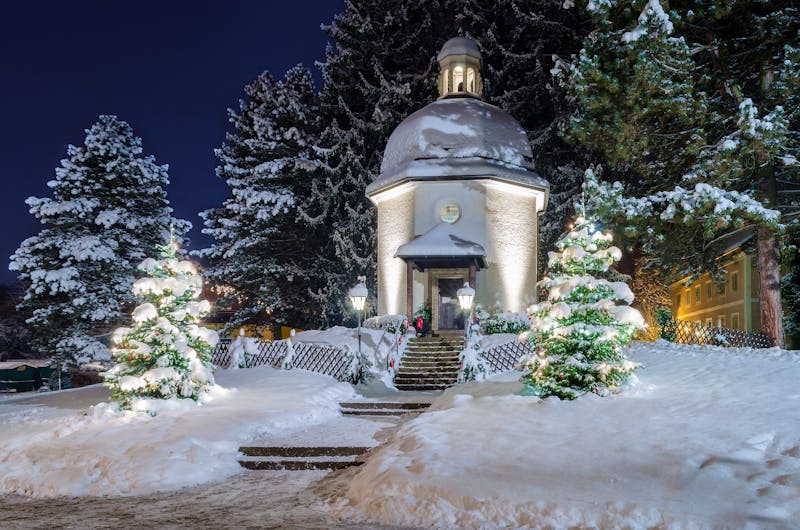 Stille-Nacht-Kapelle in Oberndorf im Salzburger Land - ©©HannesBrandstätter - stock.adobe.com