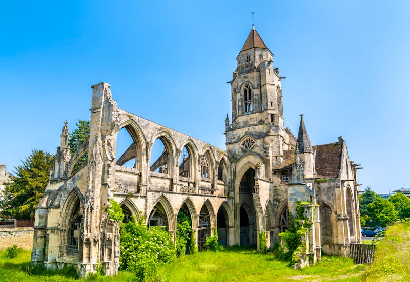 Kirche Saint-Etienne-le-Vieux in Caen - ©Leonid Andronov - stock.adobe.com