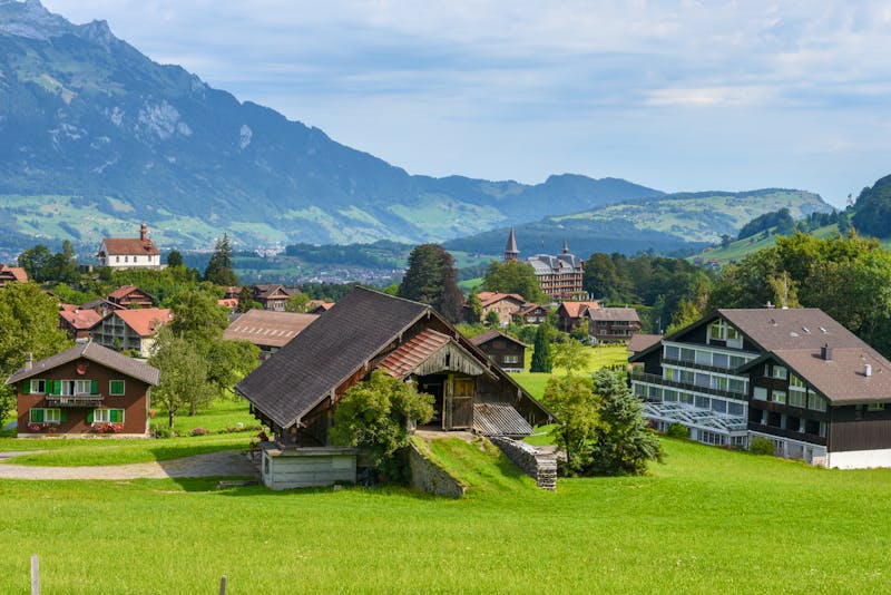 Landschaft um den Ort Flüeli-Ranft in der Zentralschweiz - ©©fotoember - stock.adobe.com