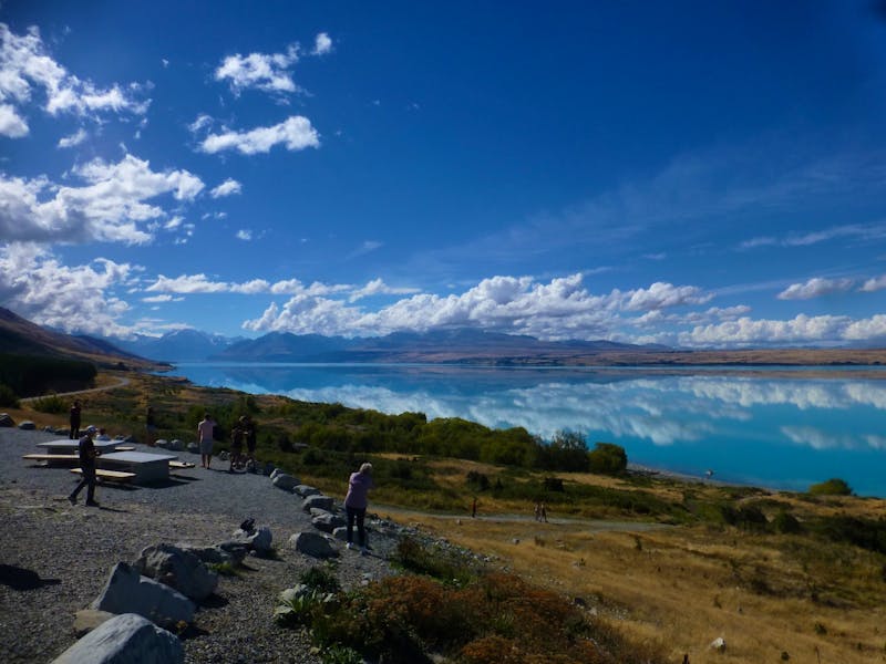 Auf dem Weg zum Mt. Cook - Lake Pukaki - ©Juliane Voigt