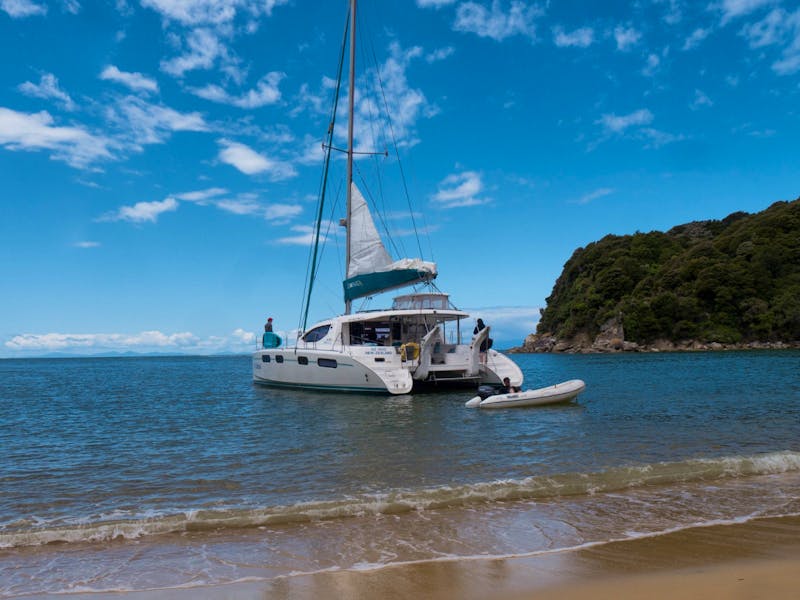 Katamaran-Tour im Abel Tasman-Nationalpark - ©Anna Stiebing