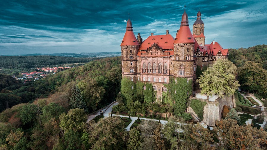 Schloss Fürstenstein im Waldenburger Land in Polen – © ©ingalinder - stock.adobe.com