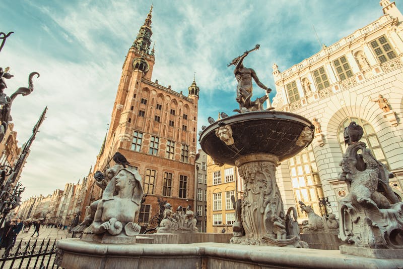 Brunnen in der Altstadt von Danzig (Gdansk) - ©©vadimborkin - stock.adobe.com