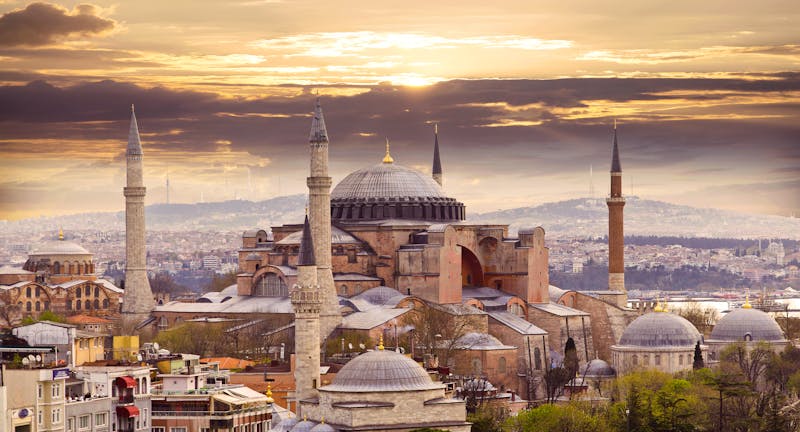 Istanbul, Hagia Sophia bei Sonnenuntergang - ©©LALSSTOCK - stock.adobe.com