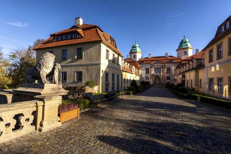 Hotel Ksiaz am Schloss Fürstenstein - Schlosshof - ©Dariusz Mitrega - Hotel Ksiaz