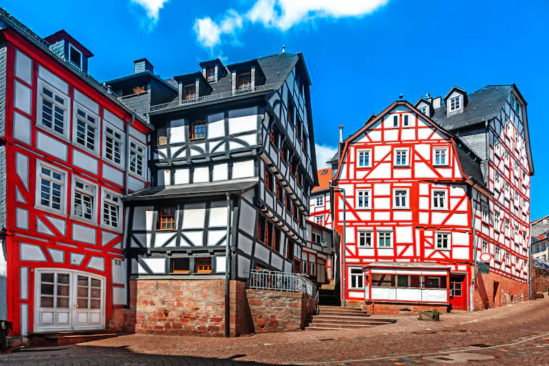 Fachwerkhäuser in der Altstadt von Marburg - &copy;©maylat - stock.adobe.com