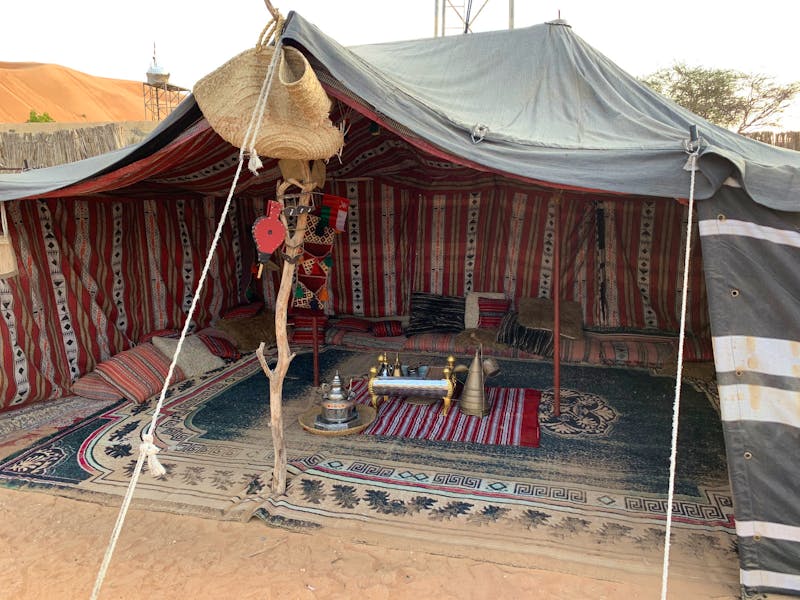 Wahiba Sands - Wüstencamp, Lounge - ©Eberhardt TRAVEL - Ralf Mehnert