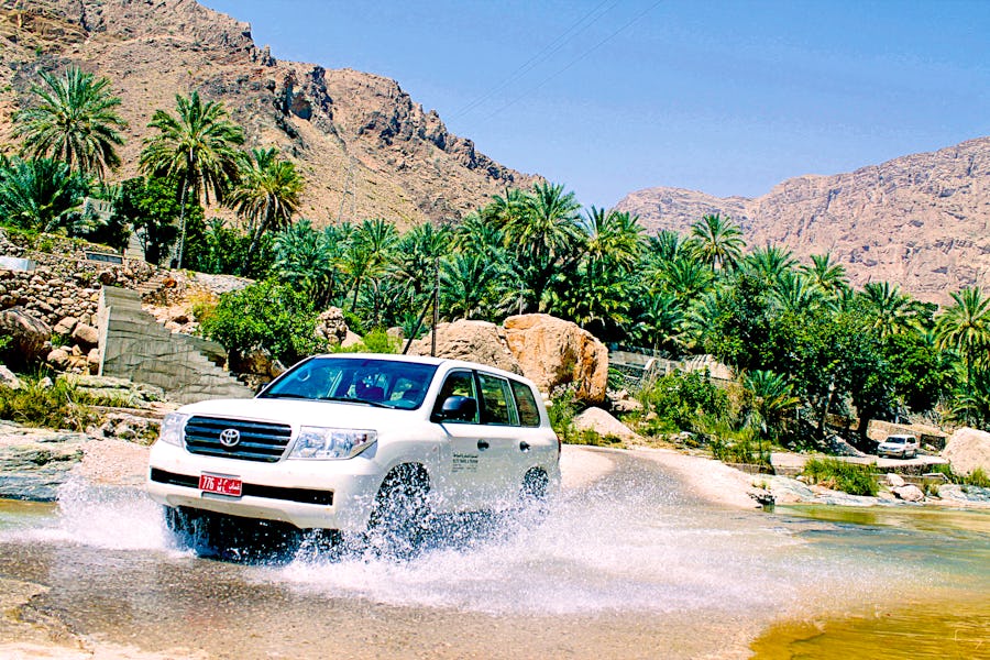 Jeeptour im Oman – © Sultanate of Oman - elite travel & tourism
