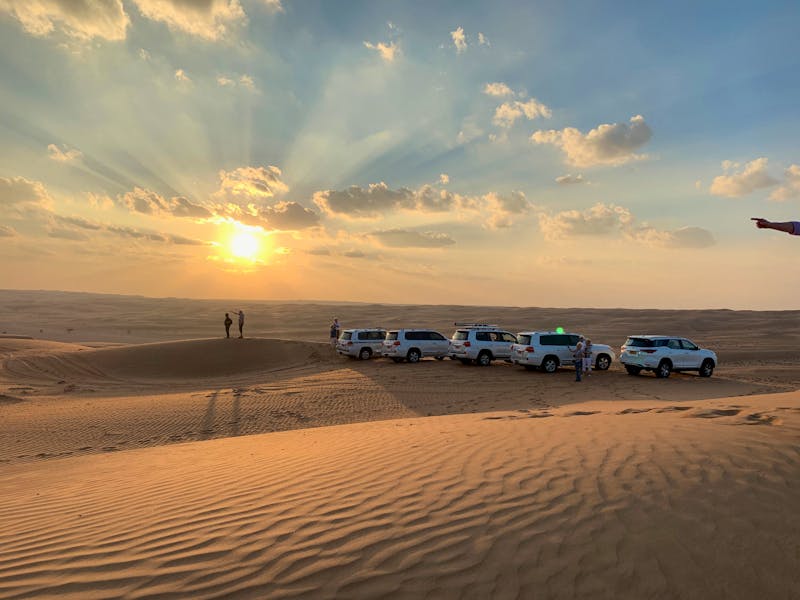 Wahiba Sands - Sonnenuntergang in der Wüste - ©Eberhardt TRAVEL - Ralf Mehnert