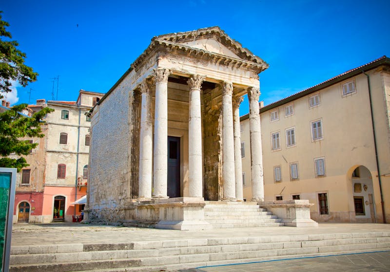 Tempel des Augustus in Pula - ©Aleksandar Todorovic - stock.adobe.com