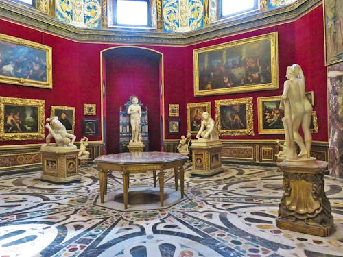 In den Uffizien von Florenz &ndash; &copy; Marion Kottlos