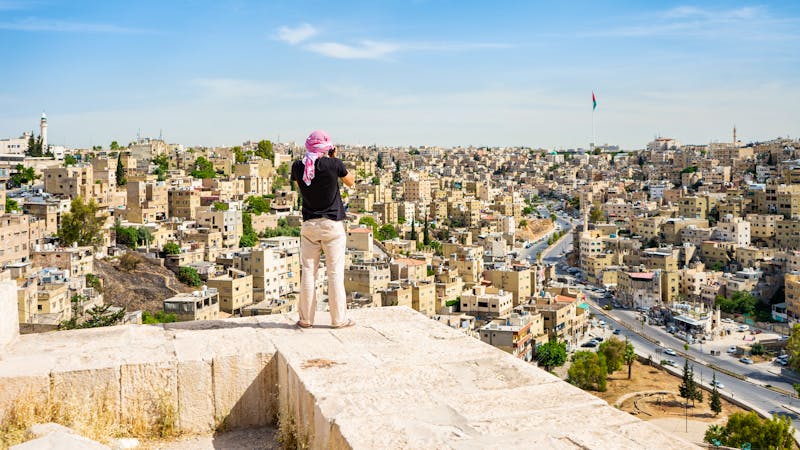 Blick von der Zitadelle auf Amman - ©©Pavel Kašák - stock.adobe.com