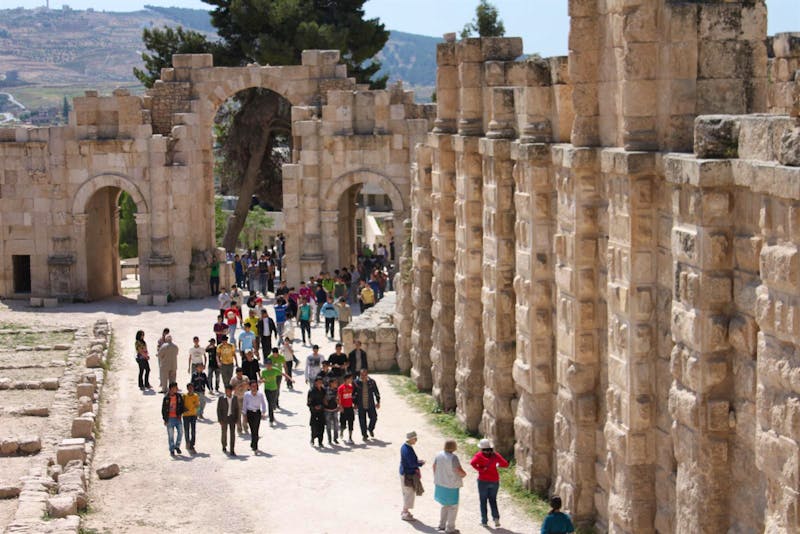 Antike Römische Siedlung in Jerash - Jordanien - ©Eberhardt TRAVEL